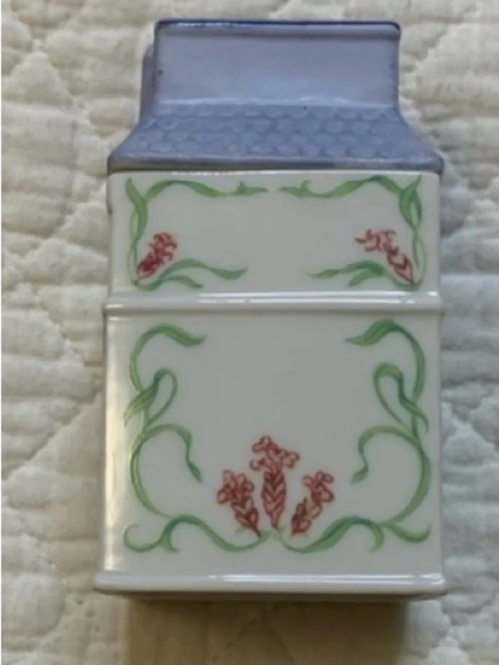 Lenox Vintage 1989 Collectible Porcelain Ginger Spice Village Jar House